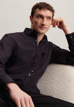 Comfort Chemise d'affaires Uni in Noir |  Seidensticker Onlineshop