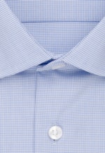 Regular Business Hemd Pepita in Hellblau |  Seidensticker Onlineshop