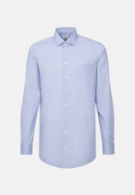 Regular Business Hemd Pepita in Hellblau |  Seidensticker Onlineshop