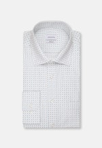 Regular Chemise d'affaires Imprimé in Turquoise |  Seidensticker Onlineshop