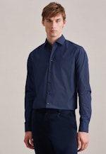 Regular Chemise d'affaires Imprimé in Bleu Clair |  Seidensticker Onlineshop