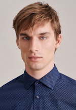 Regular Chemise d'affaires Imprimé in Bleu Clair |  Seidensticker Onlineshop