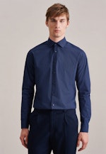 Regular Chemise d'affaires Imprimé in Bleu Clair |  Seidensticker Onlineshop