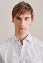 Regular Chemise d'affaires Imprimé in Bleu Foncé |  Seidensticker Onlineshop