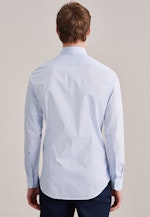 Slim Business shirt Print in Light Blue |  Seidensticker Onlineshop