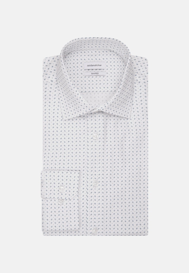 Slim Chemise d'affaires Imprimé in Turquoise |  Seidensticker Onlineshop