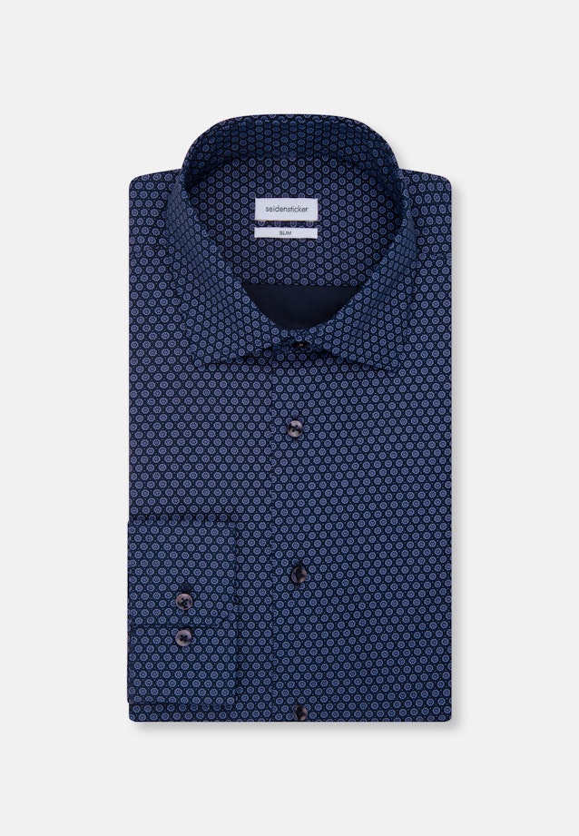 Slim Chemise d'affaires Imprimé in Bleu Clair |  Seidensticker Onlineshop