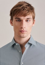 Slim Business Hemd Uni in Grün |  Seidensticker Onlineshop
