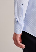 Shaped Business shirt Print in Light Blue |  Seidensticker Onlineshop