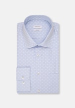 Shaped Business shirt Print in Light Blue |  Seidensticker Onlineshop