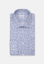 Shaped Business shirt Floral in Medium Blue |  Seidensticker Onlineshop