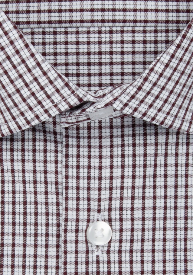 Chemise Business Shaped Col Kent  manches extra-longues in Rouge |  Seidensticker Onlineshop