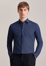 Shaped Chemise d'affaires Imprimé in Bleu Clair |  Seidensticker Onlineshop