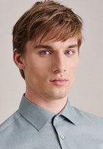 Shaped Business Hemd Uni in Grün |  Seidensticker Onlineshop