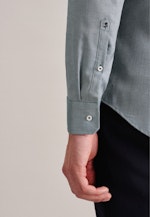 Shaped Business Hemd Uni in Grün |  Seidensticker Onlineshop