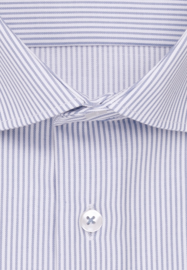 Non-iron Twill Business overhemd in Regular with Kentkraag in Lichtblauw |  Seidensticker Onlineshop