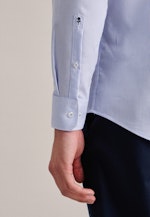 Regular Chemise d'affaires rayures in Bleu Clair |  Seidensticker Onlineshop