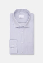 Regular Chemise d'affaires rayures in Bleu Clair |  Seidensticker Onlineshop