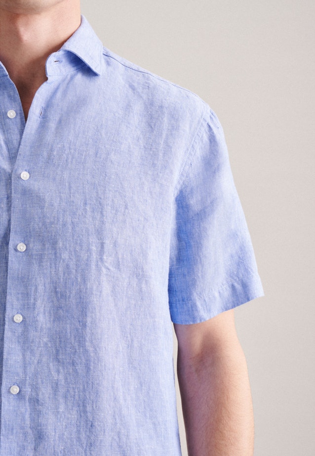 Shaped Business Hemd Uni in Hellblau |  Seidensticker Onlineshop