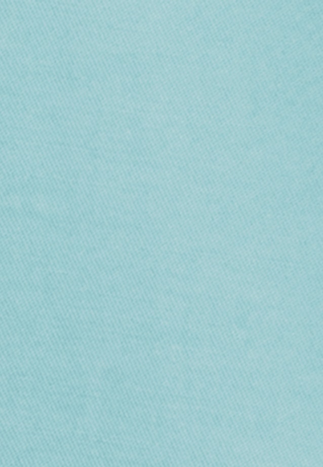 lange Arm Twill Overgooi-Blouse in Turquoise |  Seidensticker Onlineshop