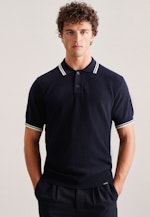 Polo in Bleu Foncé |  Seidensticker Onlineshop