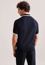 Polo in Bleu Foncé |  Seidensticker Onlineshop