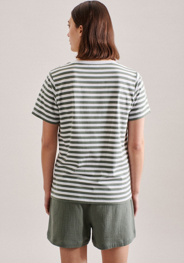 Regular Pyjama Top in Green | Seidensticker Onlineshop