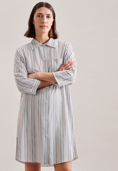 Regular Nachthemd Druck in Weiß |  Seidensticker Onlineshop