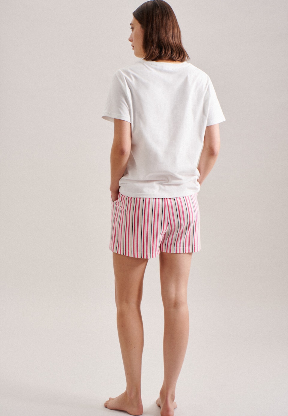Shorts aus 100% Baumwolle in Rot |  Seidensticker Onlineshop