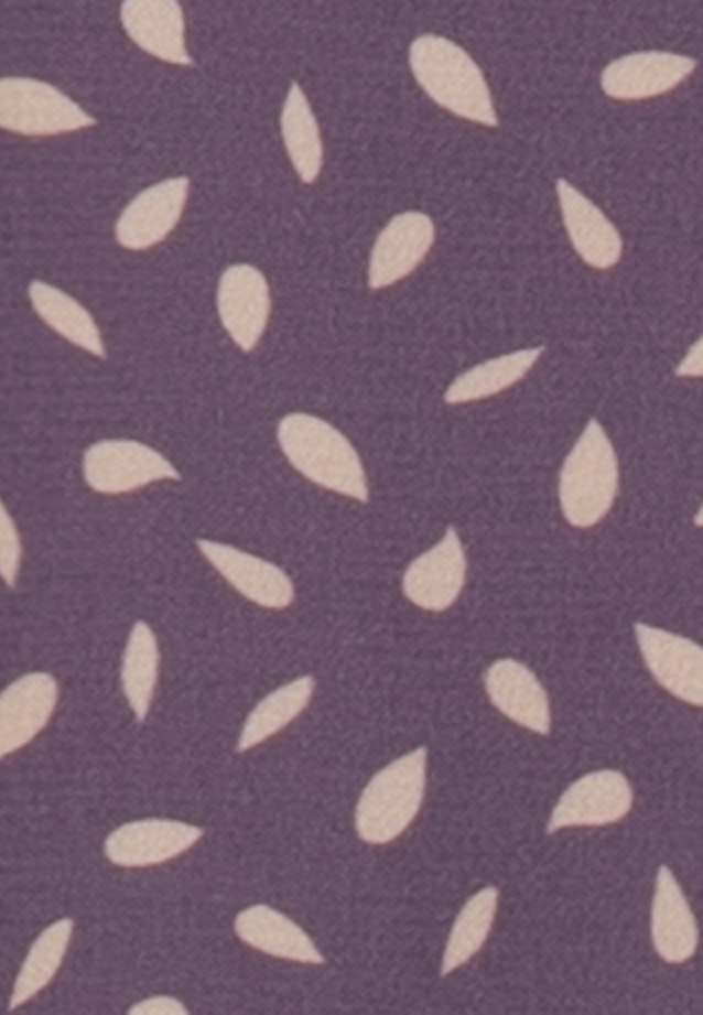 Long sleeve Crepe Shirt Blouse in Purple |  Seidensticker Onlineshop