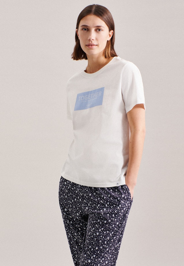 Regular Pyjama Top in Light Blue |  Seidensticker Onlineshop