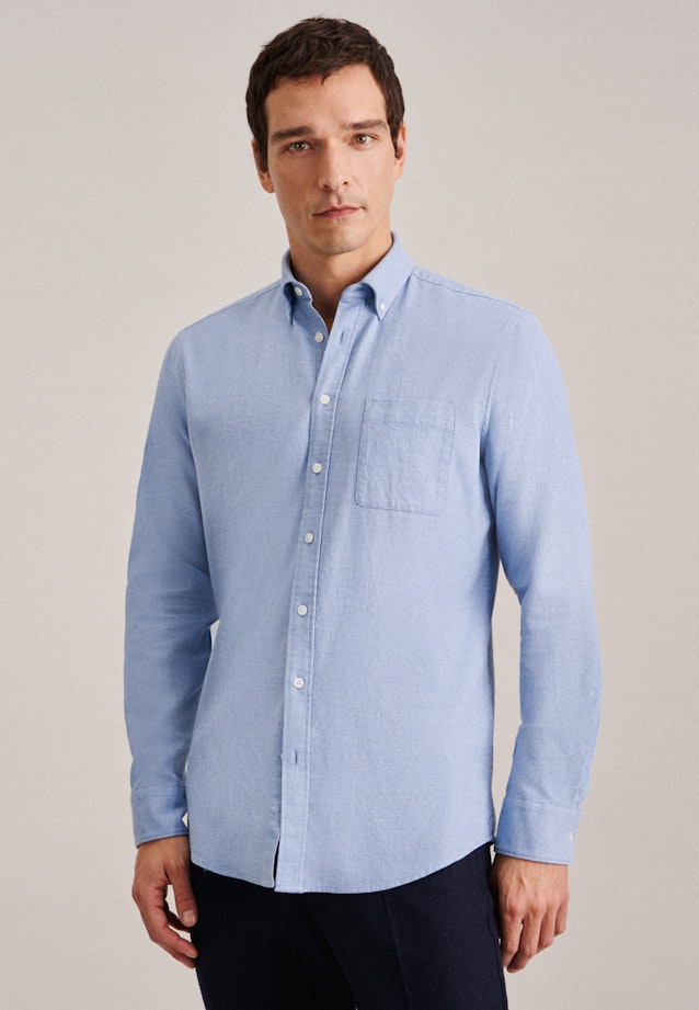 Casual Shirt in Light Blue |  Seidensticker Onlineshop