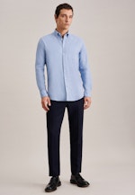 Regular Casual Hemd Uni in Hellblau |  Seidensticker Onlineshop