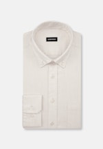 Regular Casual Hemd Uni in Ecru |  Seidensticker Onlineshop