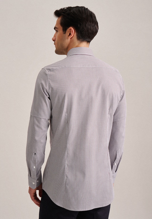 Slim Chemise d'affaires carreaux in Rouge |  Seidensticker Onlineshop
