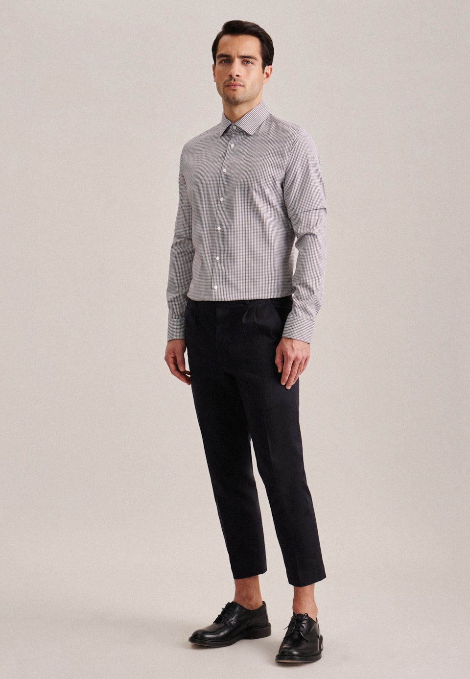 Bügelfreies Twill Business Hemd in Slim mit Kentkragen und extra langem Arm in Rot |  Seidensticker Onlineshop