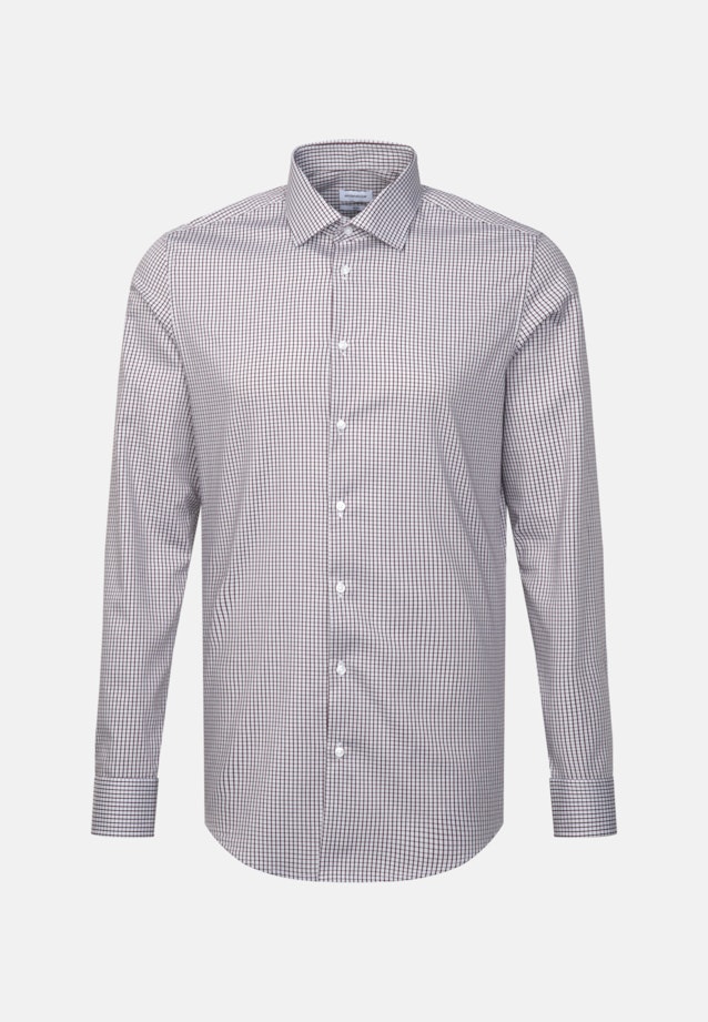 Slim Chemise d'affaires carreaux in Rouge |  Seidensticker Onlineshop