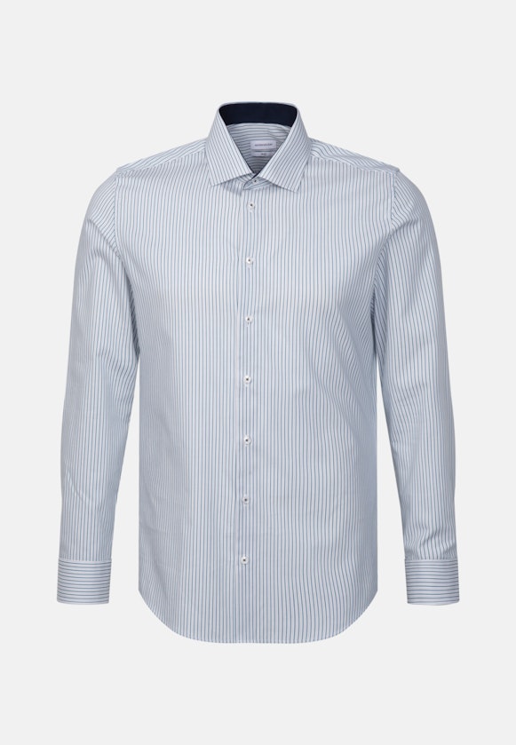 Slim Chemise d'affaires rayures in Turquoise |  Seidensticker Onlineshop