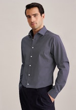 Shaped Chemise d'affaires Imprimé in Bleu Foncé |  Seidensticker Onlineshop