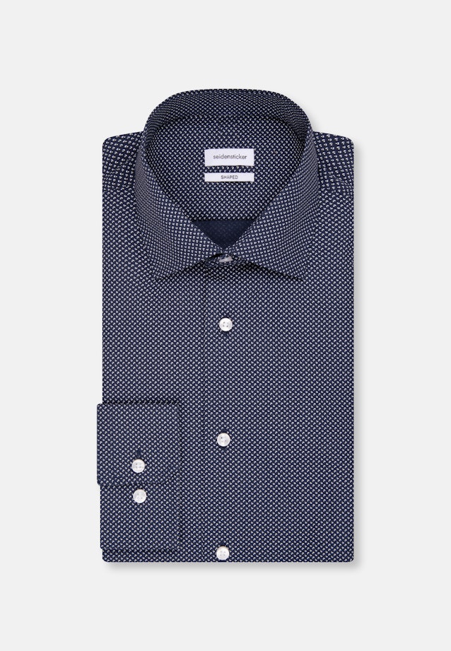 Shaped Chemise d'affaires Imprimé in Bleu Foncé |  Seidensticker Onlineshop