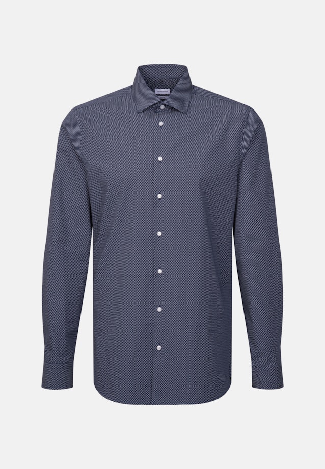 Shaped Chemise d'affaires Imprimé in Bleu Foncé |  Seidensticker Onlineshop