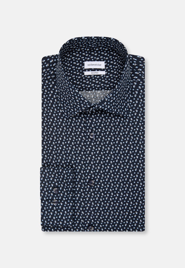 Shaped Chemise d'affaires Imprimé in Bleu Foncé |  Seidensticker Onlineshop