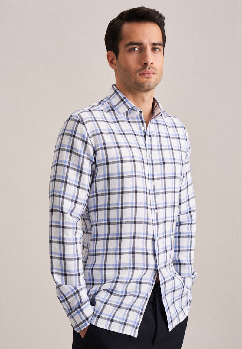 Chemise Business X-Slim Lin Col Kent