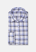 X-Slim Business Hemd Karo in Dunkelblau |  Seidensticker Onlineshop