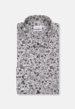 Regular Business shirt Floral in Grey |  Seidensticker Onlineshop