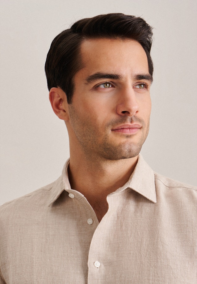 Slim Business Hemd Uni in Braun |  Seidensticker Onlineshop