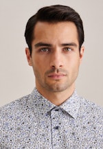 Regular Business Hemd Druck in Grün |  Seidensticker Onlineshop