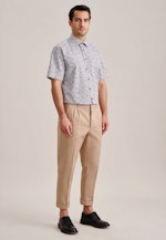 Regular Business Hemd Druck in Grün |  Seidensticker Onlineshop