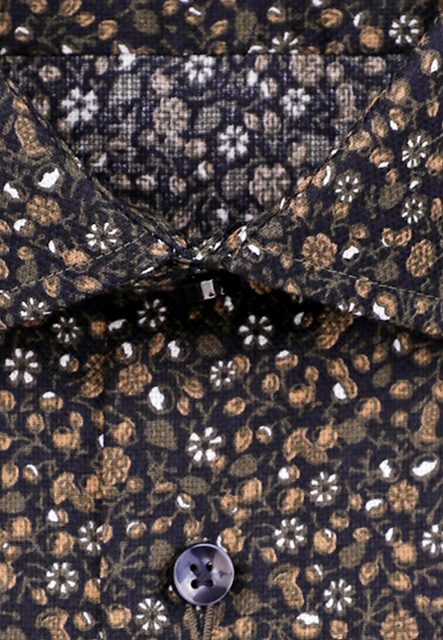 X-Slim Business Hemd Druck in Grün |  Seidensticker Onlineshop