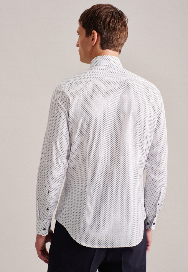 Business Shirt in Shaped with Kent-Collar in Grey | Seidensticker Onlineshop